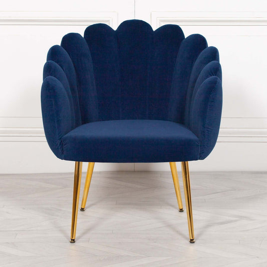 Deco Blue Dining / Bedroom Chair