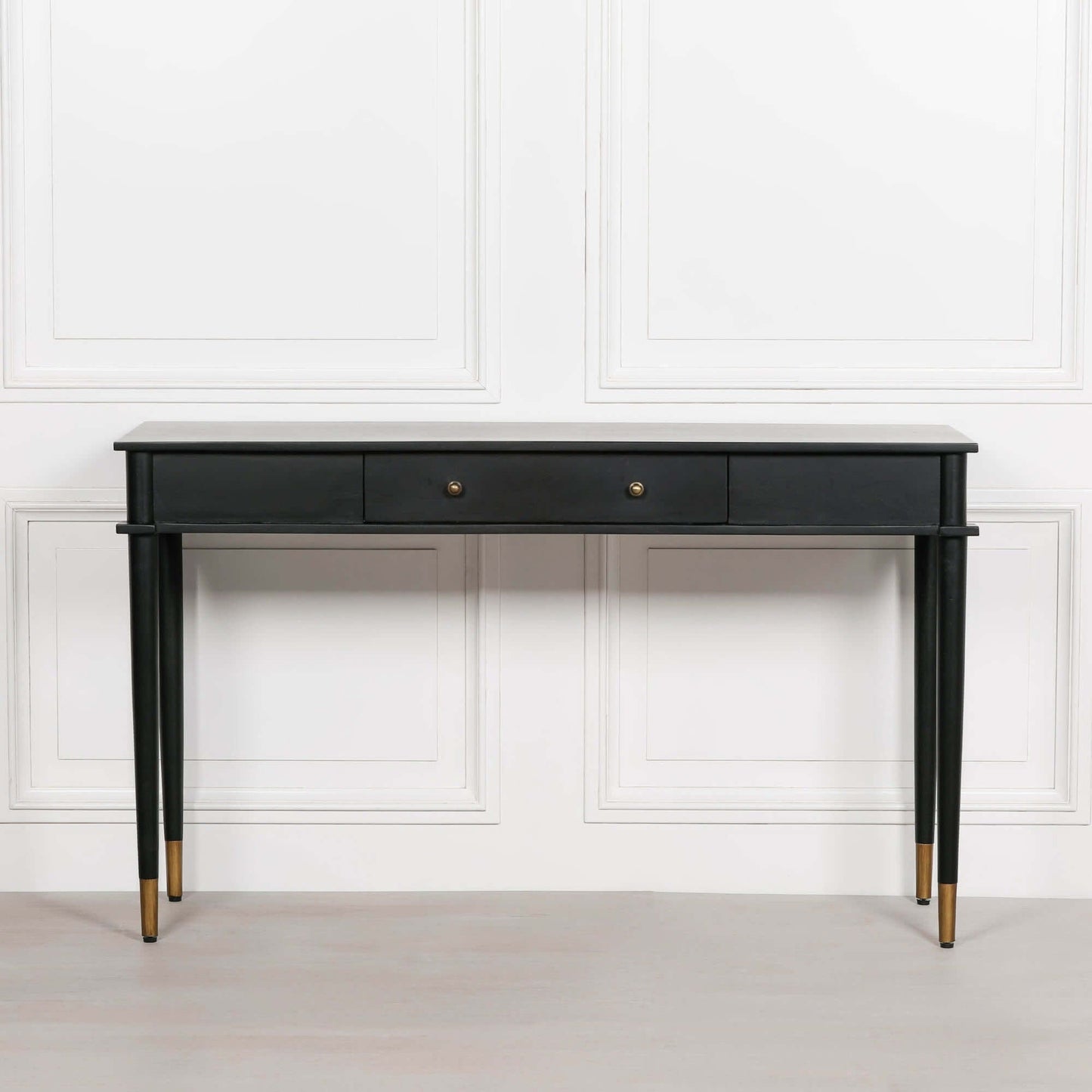 Black Painted Console Table