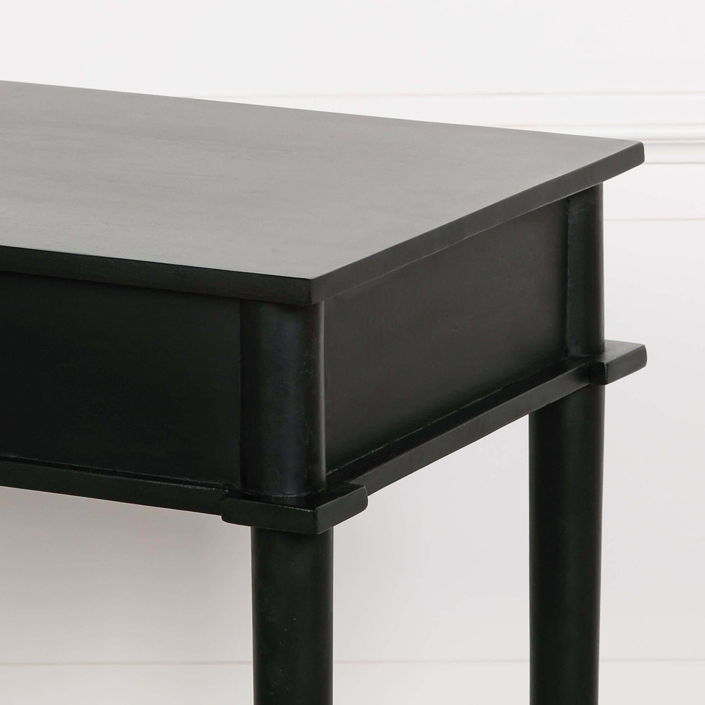 Black Painted Console Table