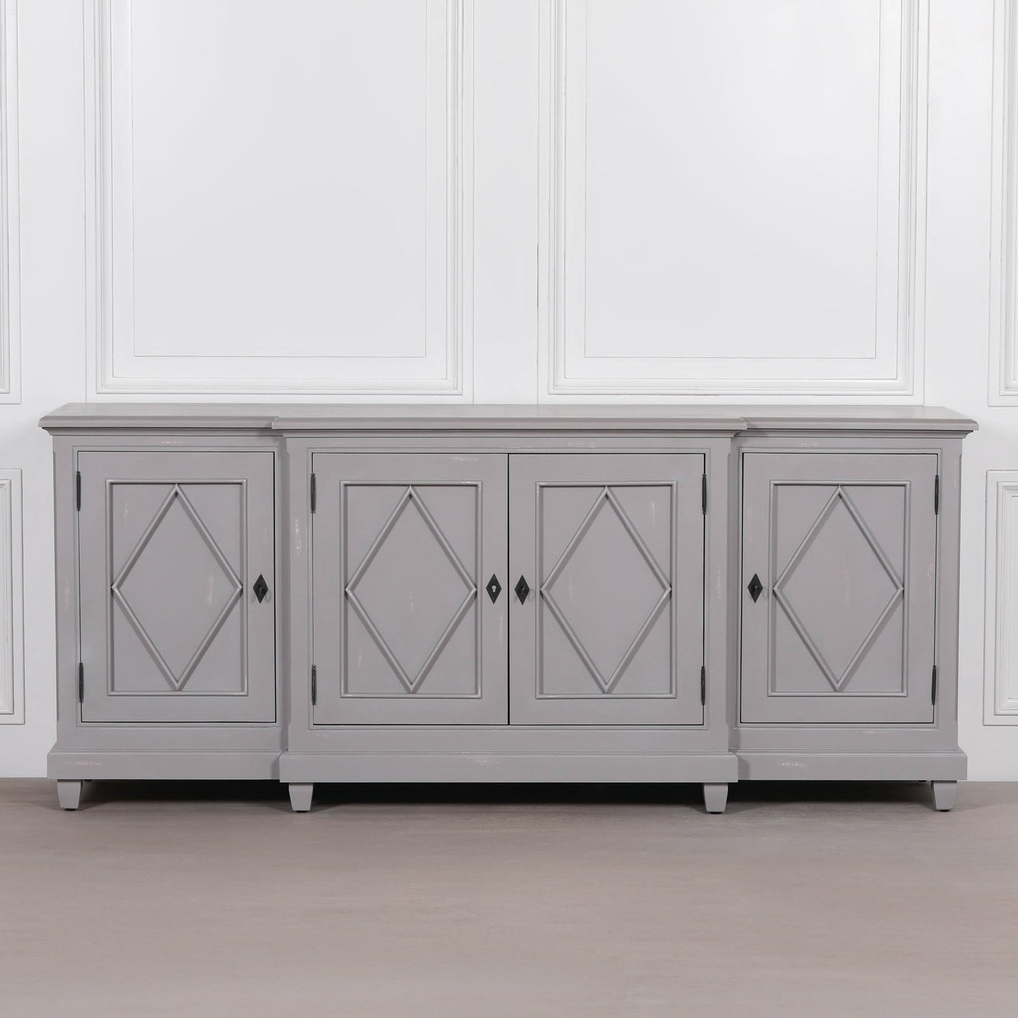 Classical Distressed Sideboard 206cm