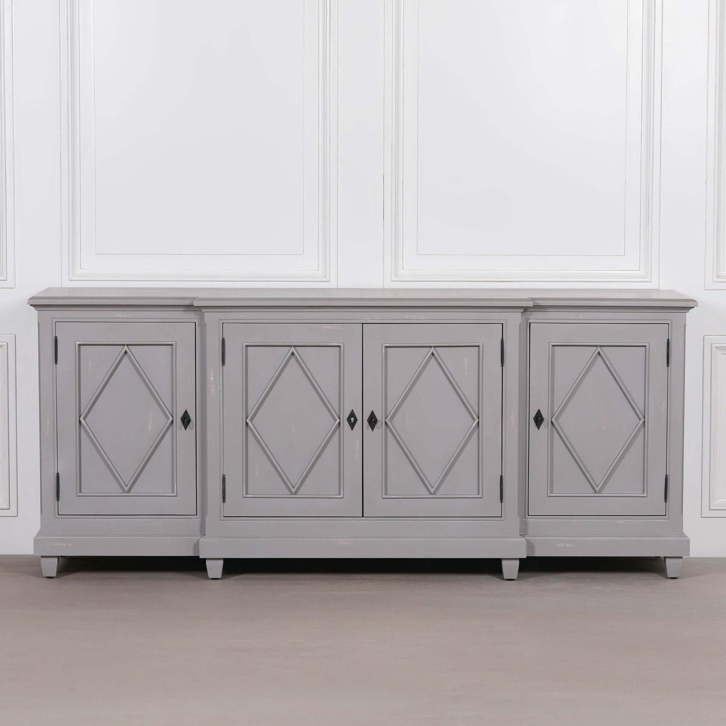 Classical Distressed Sideboard 206cm