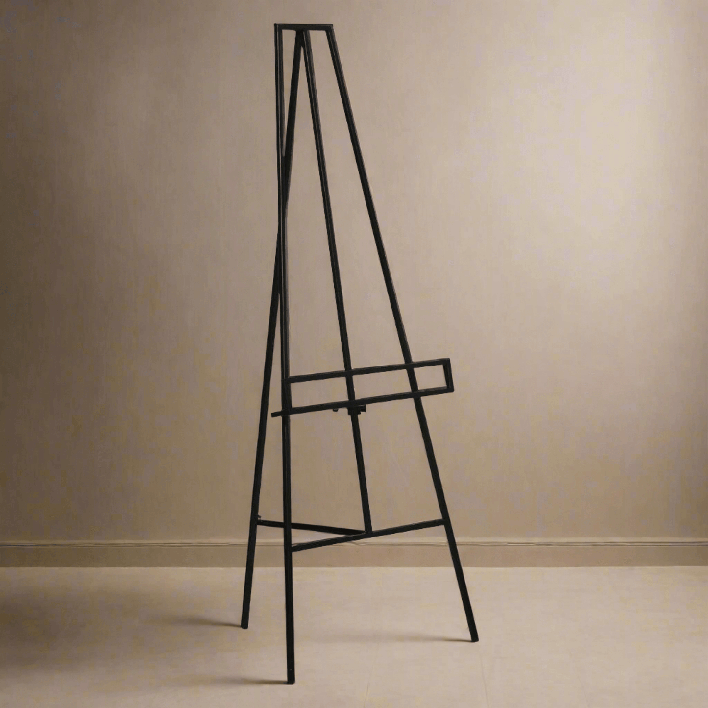 Black Metal Easel Adjustable Display Stand