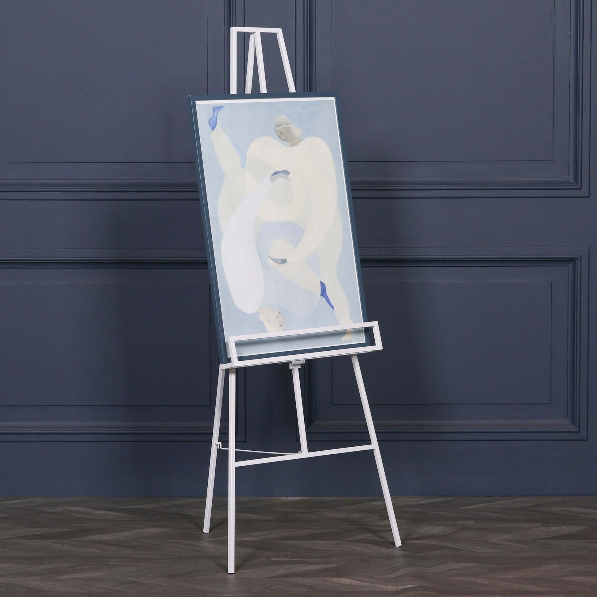 White Metal Easel