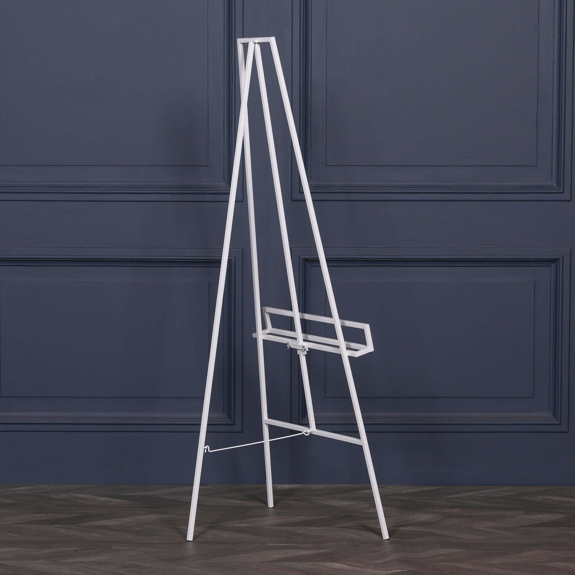 White Metal Easel