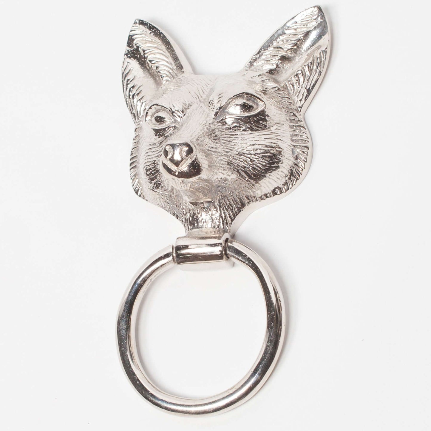 Chrome Fox Door Knocker