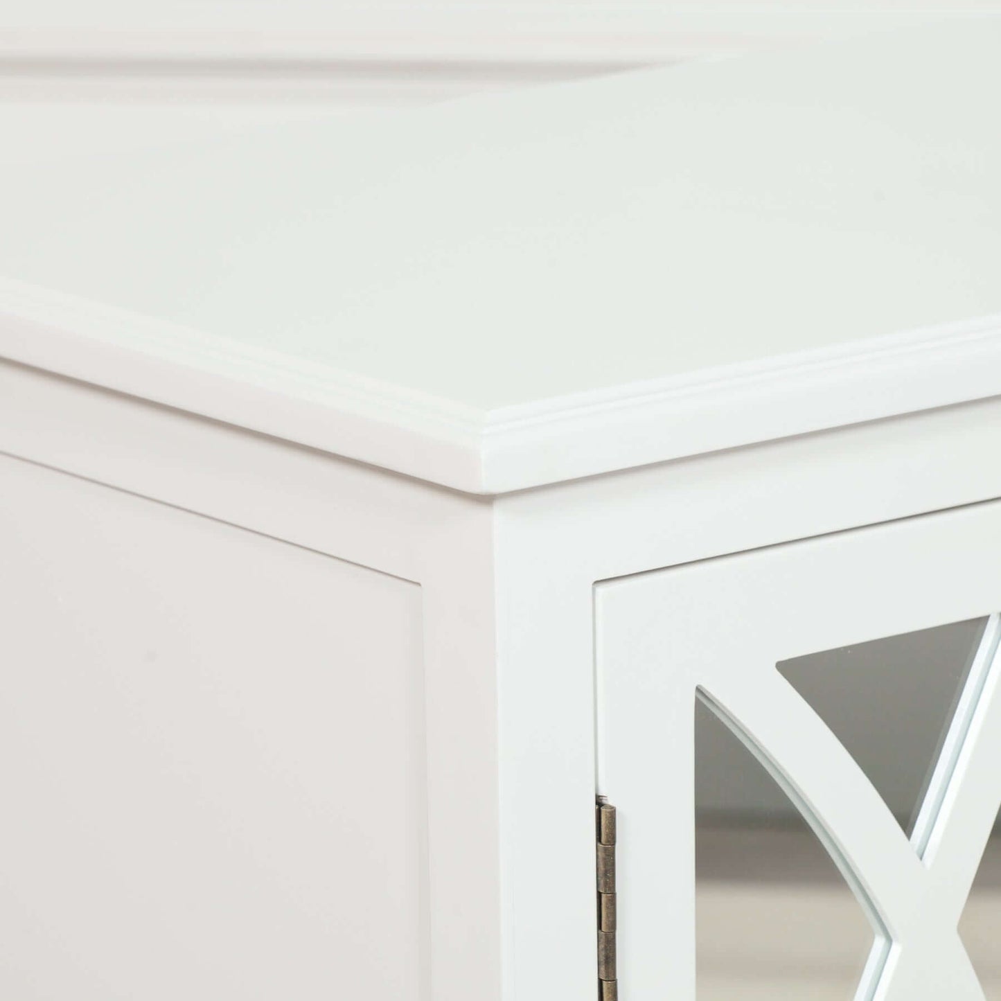 Breakfont White Mirror Sideboard Large