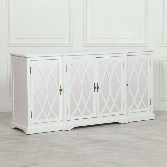 Breakfont White Mirror Sideboard Large
