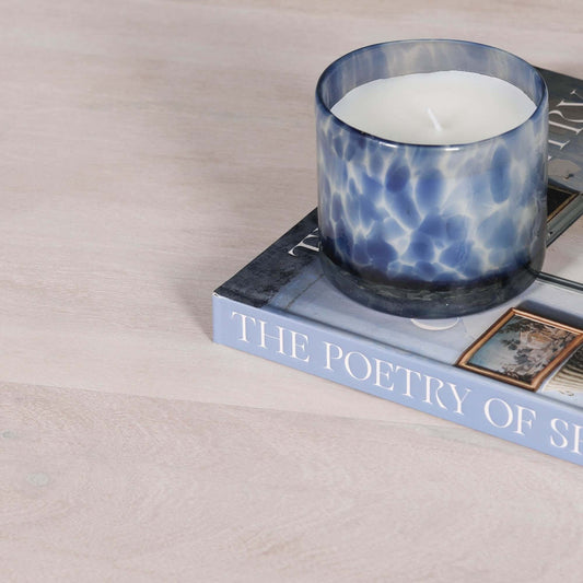 Blanche Acacia Fluted Oval Dining Table