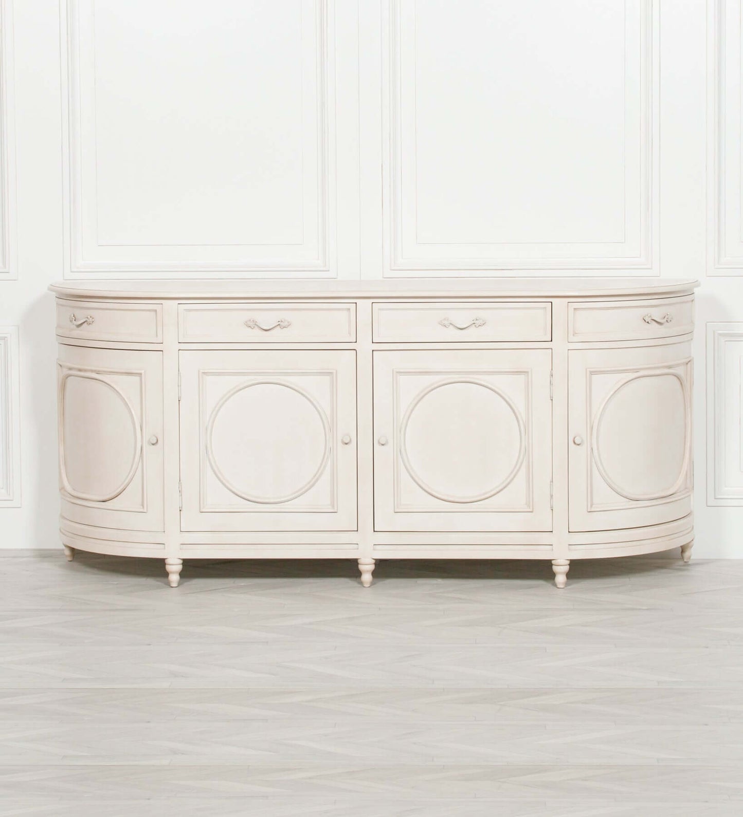 Aged Ivory Sideboard