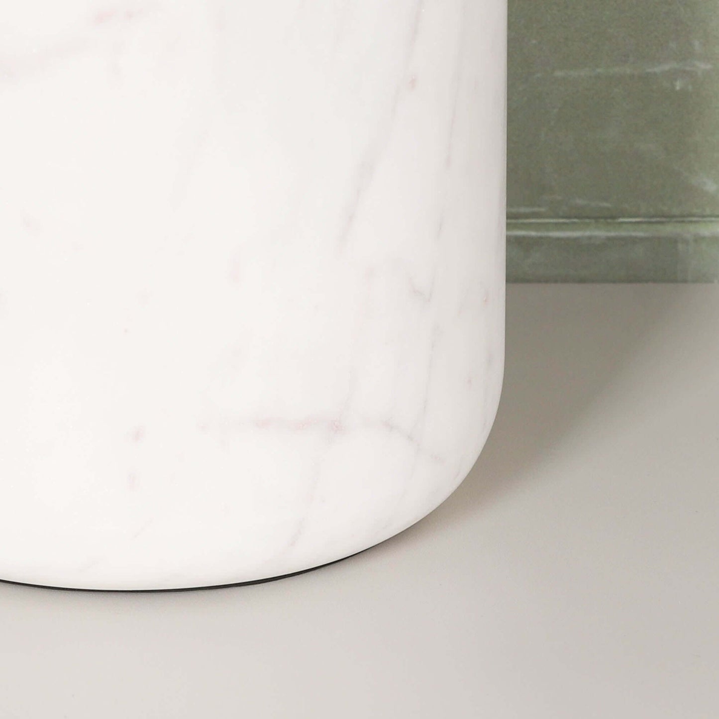 Natural White Marble Storage Utensil Holder