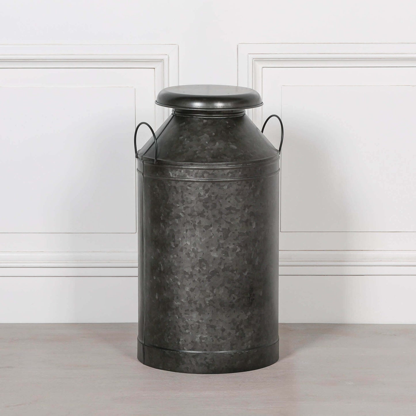 Large Vintage Milk Churn Galvanised Steel