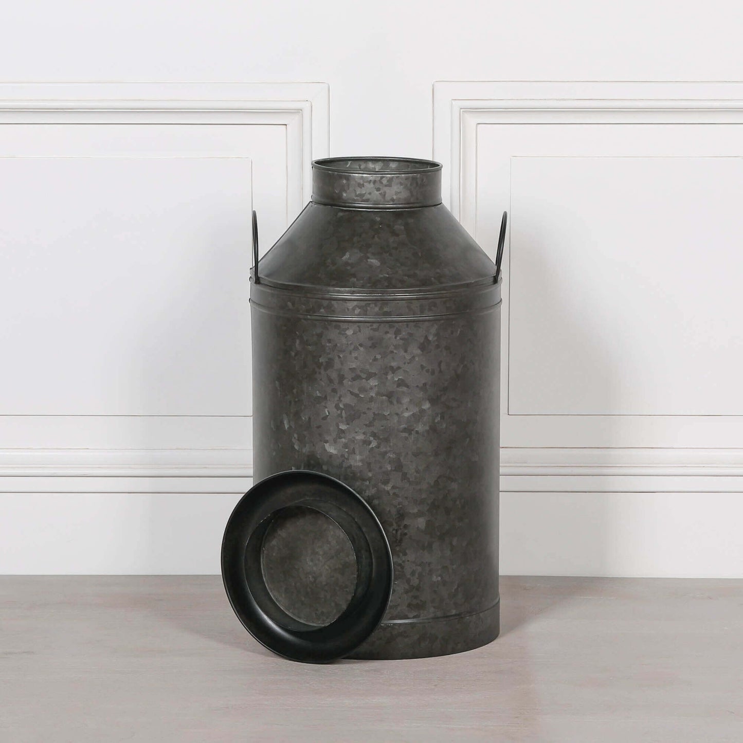 Large Vintage Milk Churn Galvanised Steel