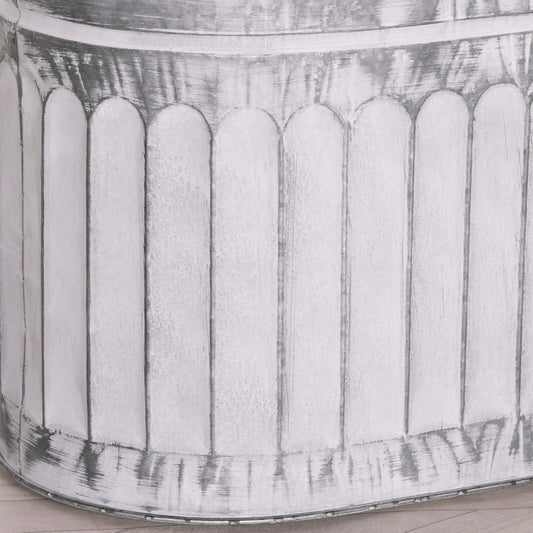 Arched Pattern Metal Planter - Small