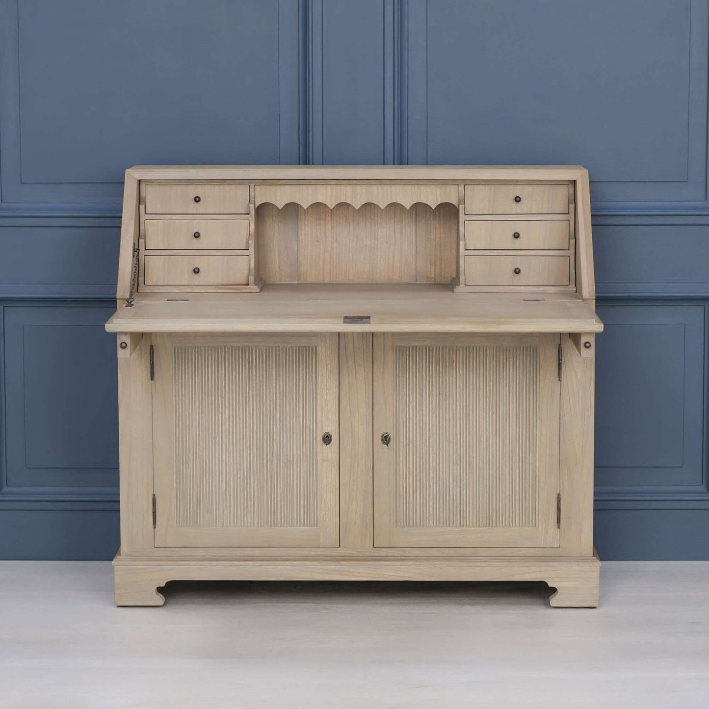 Rustic Wooden Bureau Desk