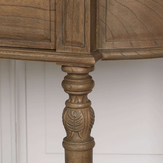 Rustic Wooden Console 151cm