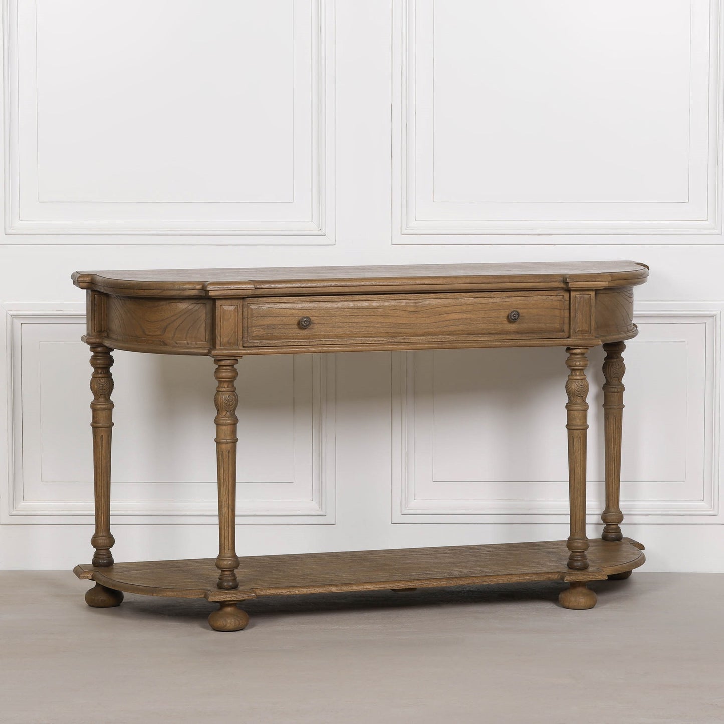 Rustic Wooden Console 151cm