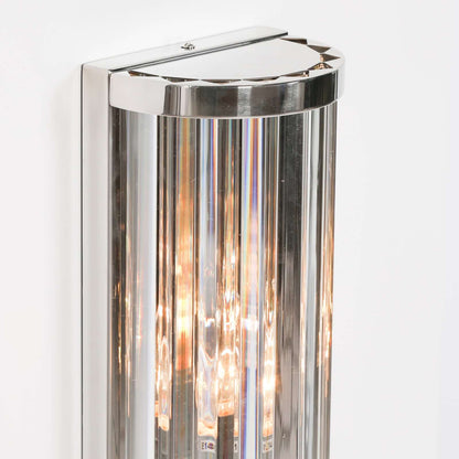 Chrome Deco Wall Light 39cm