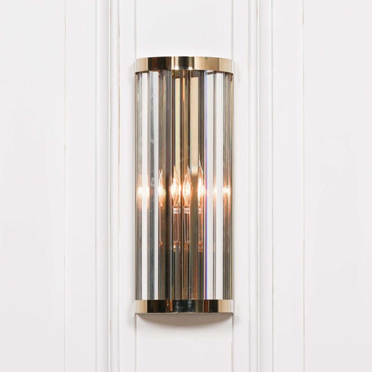 Gold Deco Wall Light 39cm