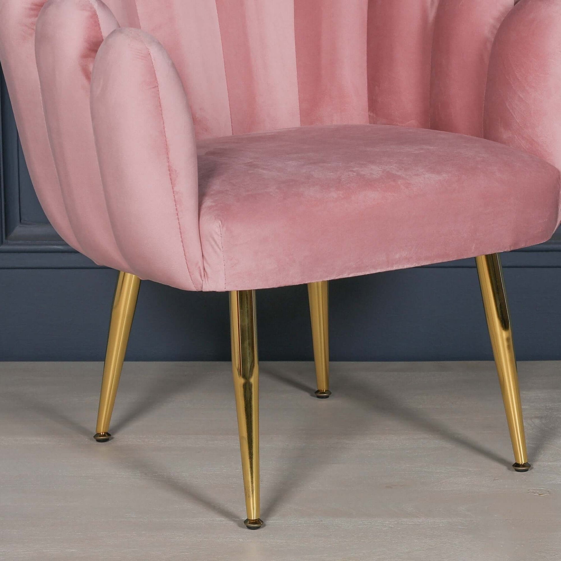 Cocktail Chair Scallop Pink Chair Scalloped 2025 Hepburn Scalloped