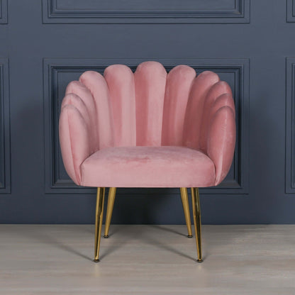 Deco Pink Dining / Bedroom Chair