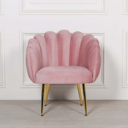 Deco Pink Dining / Bedroom Chair