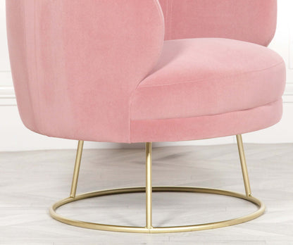 Deco Pink Armchair