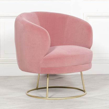 Deco Pink Armchair