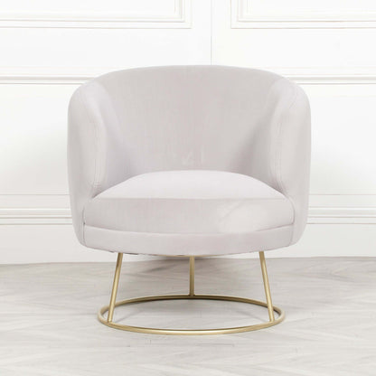 Deco Grey Armchair