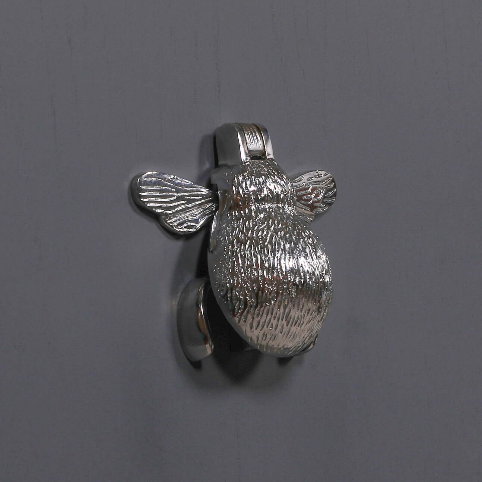 Chrome Bee Door Knocker