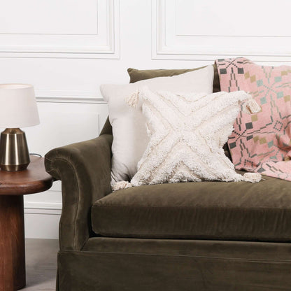 Boho Natural Cushion Cover 45cm