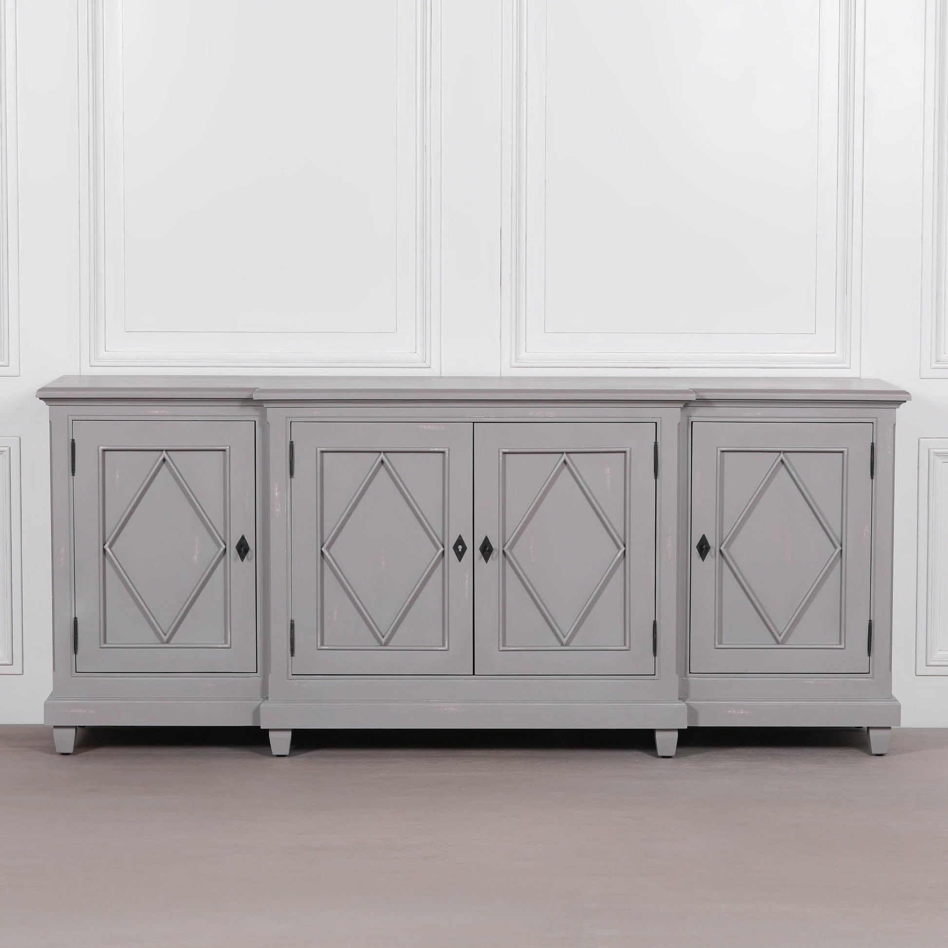 Classical Distressed Sideboard 206cm