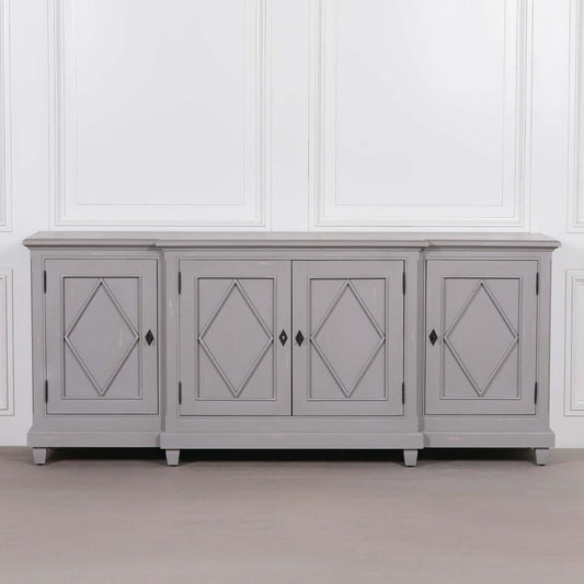 Classical Distressed Sideboard 206cm