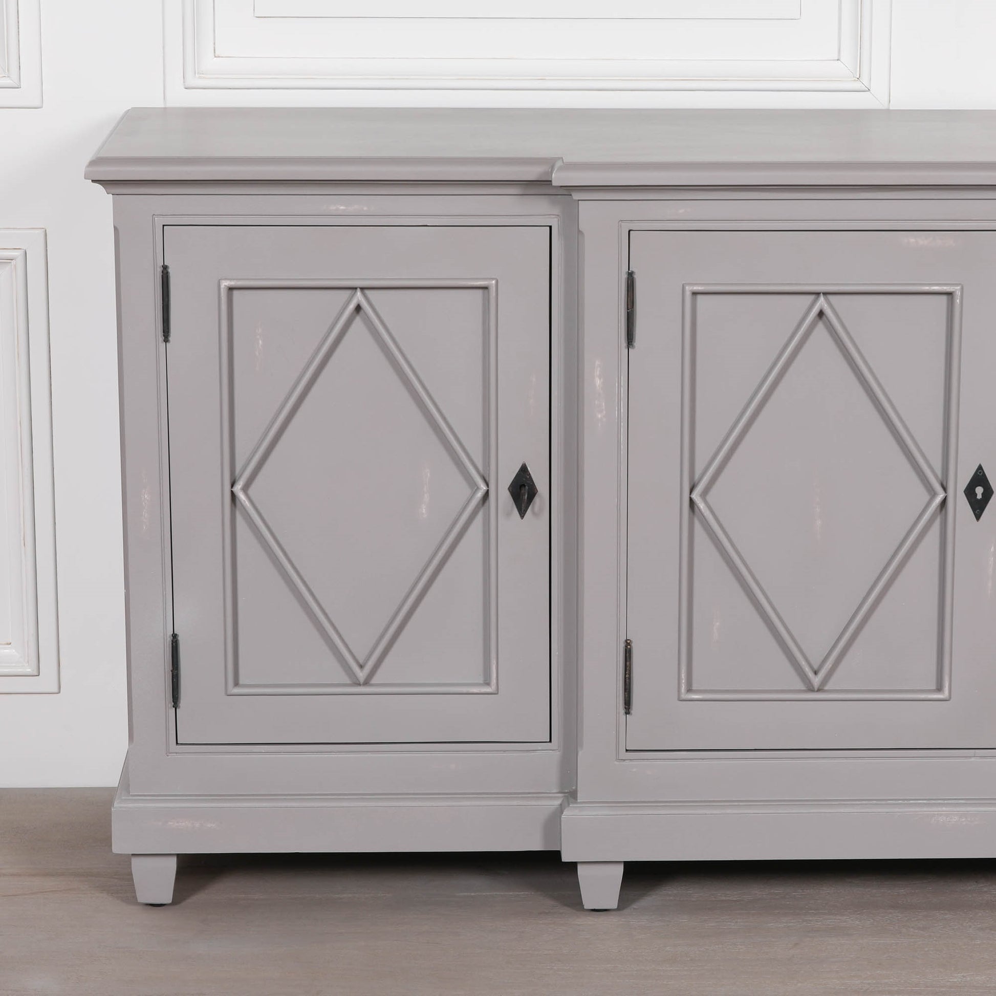 Classical Distressed Sideboard 206cm
