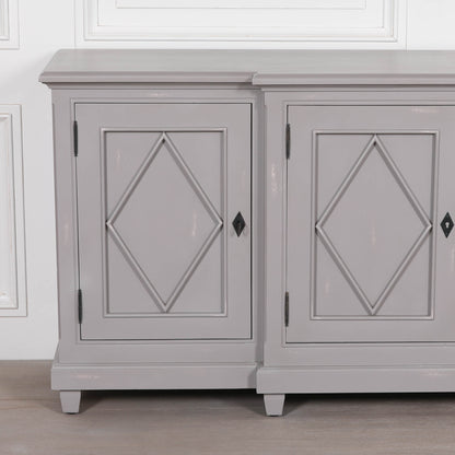 Classical Distressed Sideboard 206cm