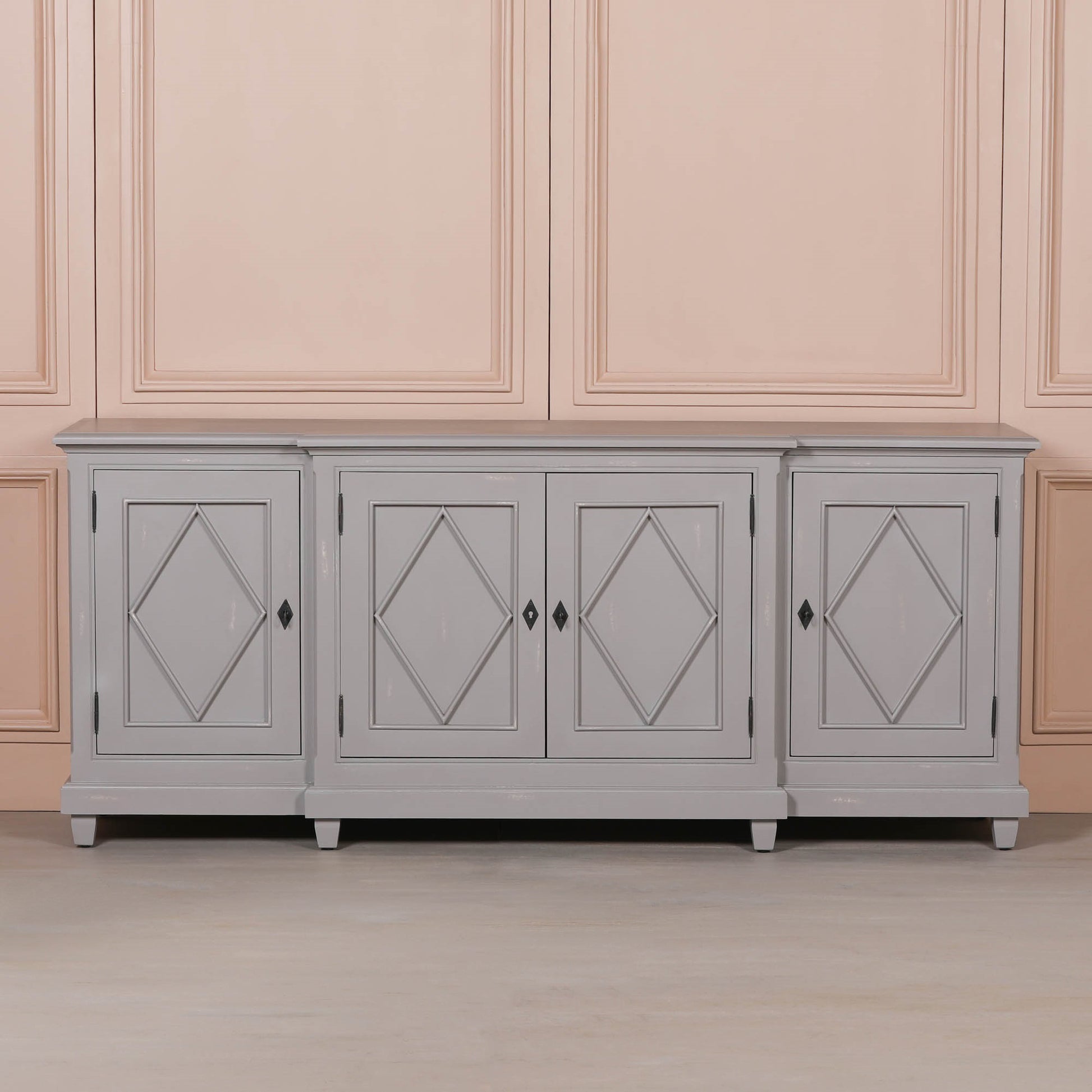 Classical Distressed Sideboard 206cm