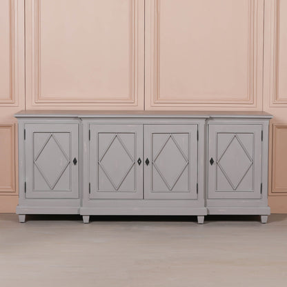 Classical Distressed Sideboard 206cm