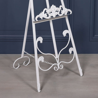 White Metal Easel 165cm