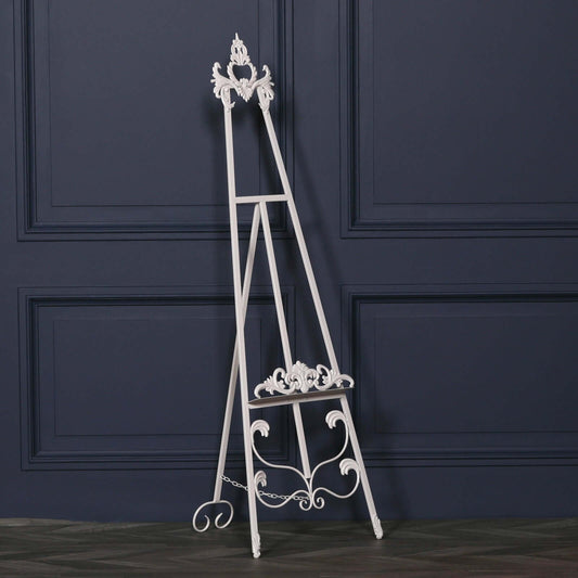 Cream Metal Easel