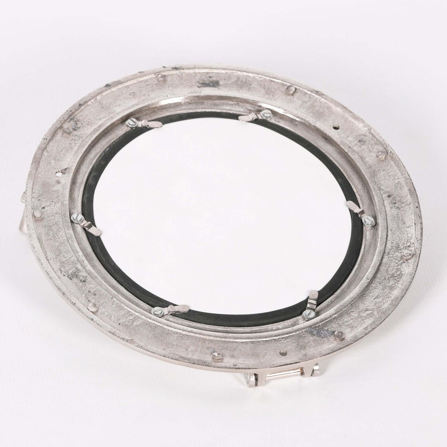 Extra Large Polished Port Hole Mirror