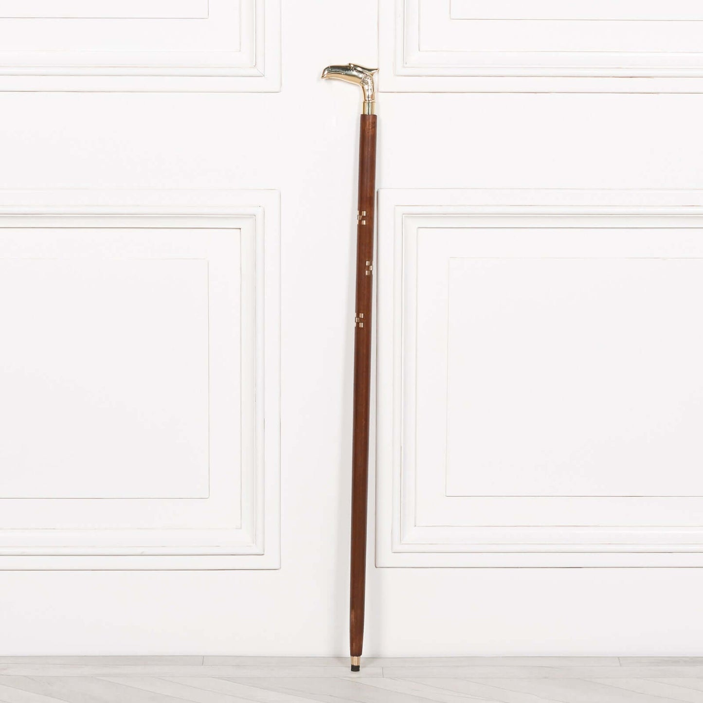 Eagle Brass Wooden Walking Stick