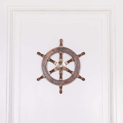 Wooden Ships Wheel 45cm