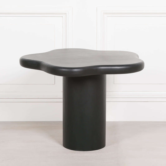 Black Painted Puddle Side Table