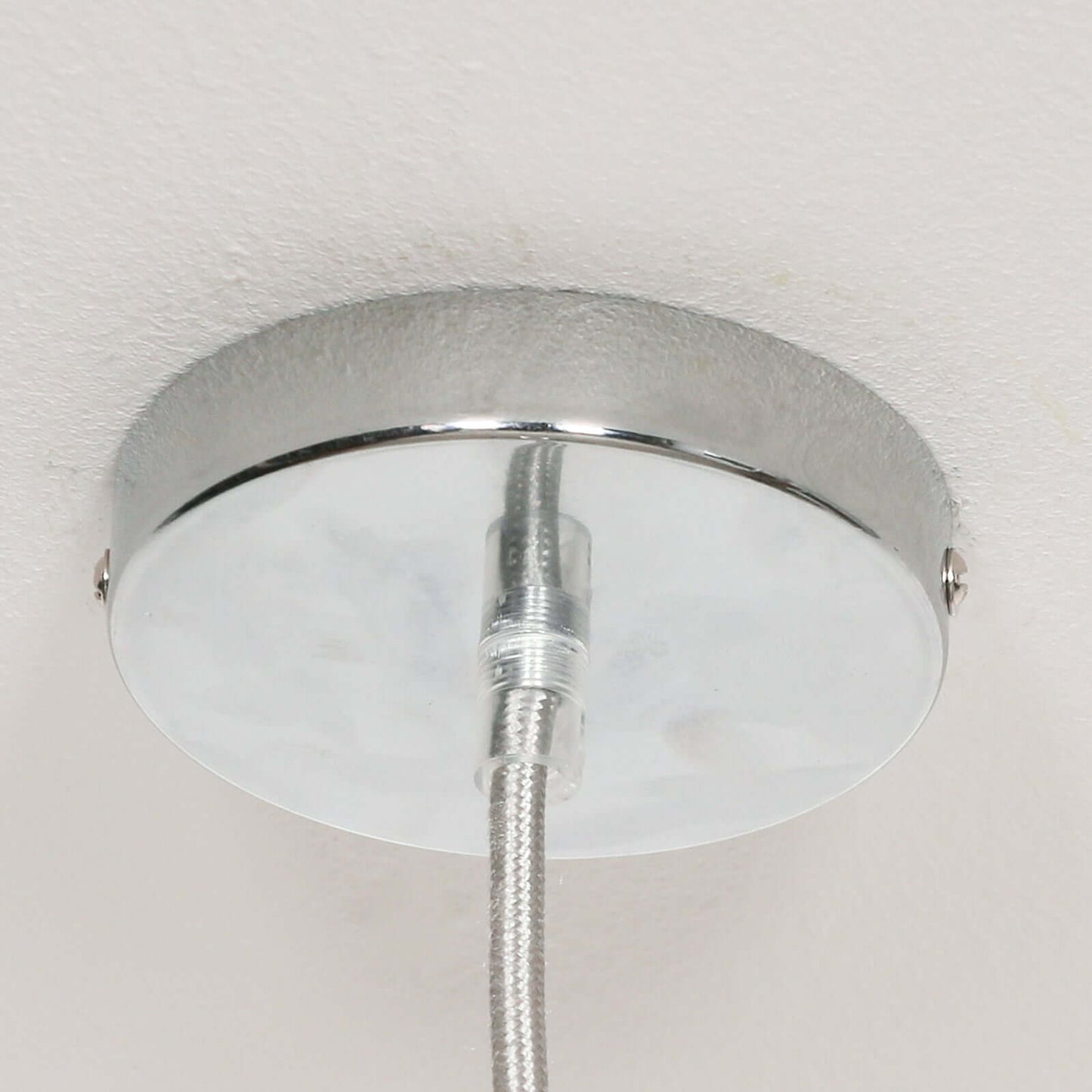 Hanging Ceiling Light Chrome - Fisherman Style Pendant Light