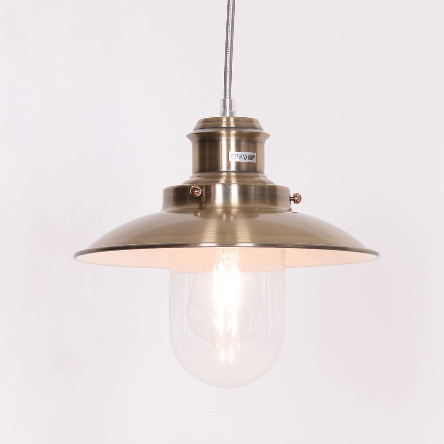 Brushed Brass Style Fishermans Light