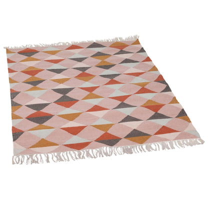 Diamond Design Multi Colour Rug 170x120cm
