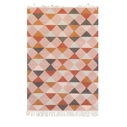 Diamond Design Multi Colour Rug 170x120cm
