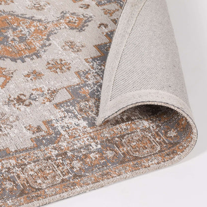Brown Chenille Rug 170x120cm