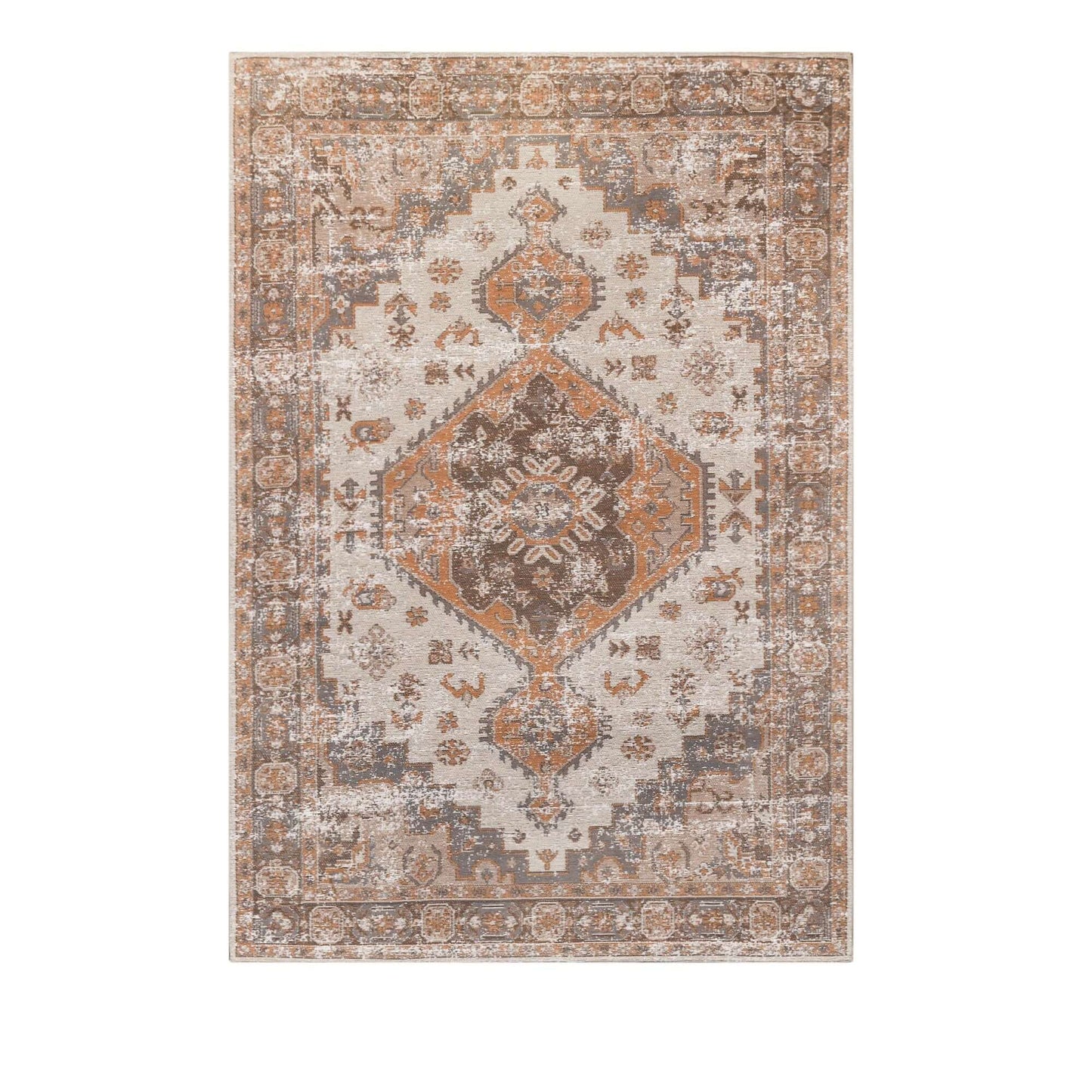 Brown Chenille Rug 260x180cm