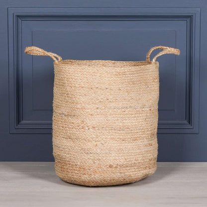 Large 50cm Jute Storage / Laundry Basket