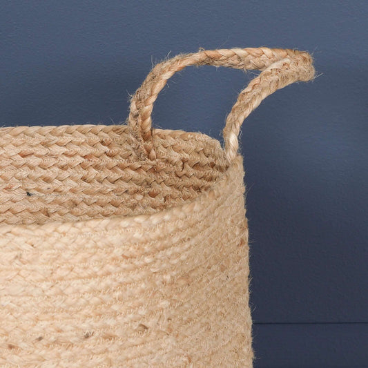Large 50cm Jute Storage / Laundry Basket